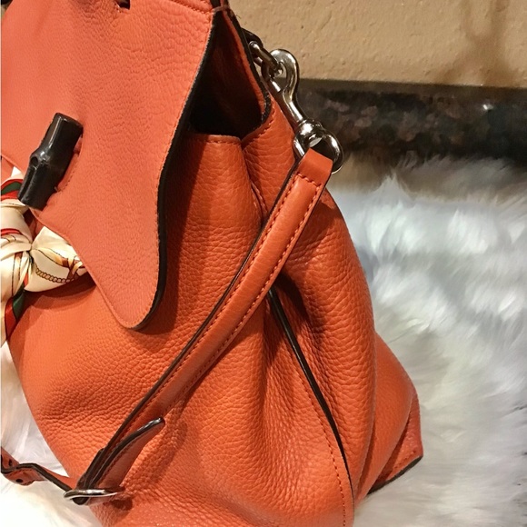 🟠🔴Gucci Bamboo Daily Top Handle Shoulder Bag🟠🔴 - Picture 4 of 16
